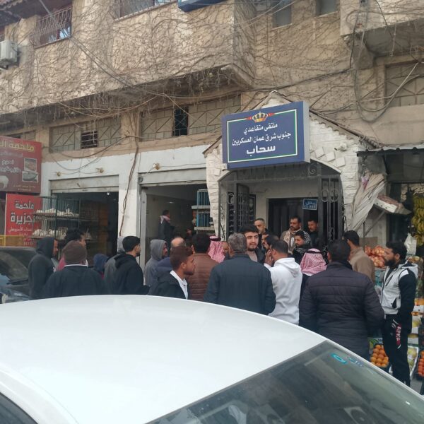 حملة تبرع بالدم في سحاب دعماً للأشقاء بغزة (صور)