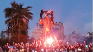 احتفالات كبيرة في اللاذقية "معقل الأسد"
