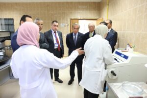 حسان يفتتح المبنى الجديد لكلية الطب في جامعة البلقاء التطبيقية