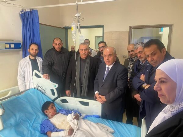 والدة الطالب الحميدي : ستجرى عملية تجميلية لطفلي لأن حروق البطن عميقة