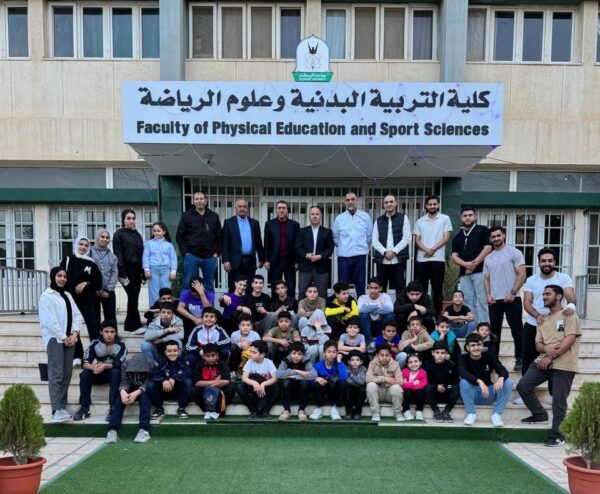 “محبة وأمل” إفطار رابطة اللاعبين للفتيان الأيتام في جامعة اليرموك