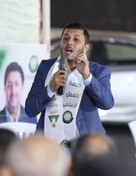 السجن عام على الناشط بـ”جبهة العمل الإسلامي” محمد الحوامدة