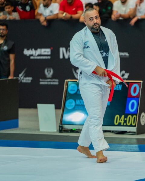 محمد ردايدة.. من خلف الكواليس إلى منصة التتويج في بطولة أبوظبي لمحترفي الجوجيتسو
