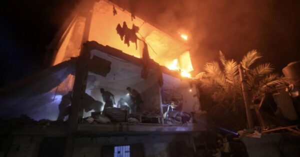 الاحتلال الاسرائيلي يقصف المستشفى المعمداني في غزة ويخرجه عن الخدمة