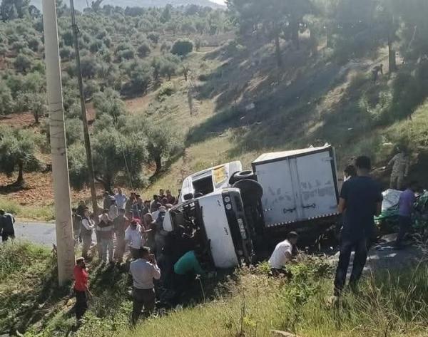 الدوريات الخارجية تكشف سبب حادث جرش