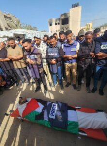 غزة صحفي