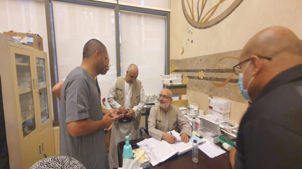 خلال 48 ساعة .. البعثة الطبية الأردنية في مكة تتعامل مع أكثر من 900 حالة مرضية