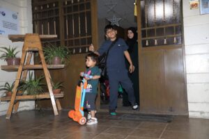 طفل من غزة يعالج في الأردن