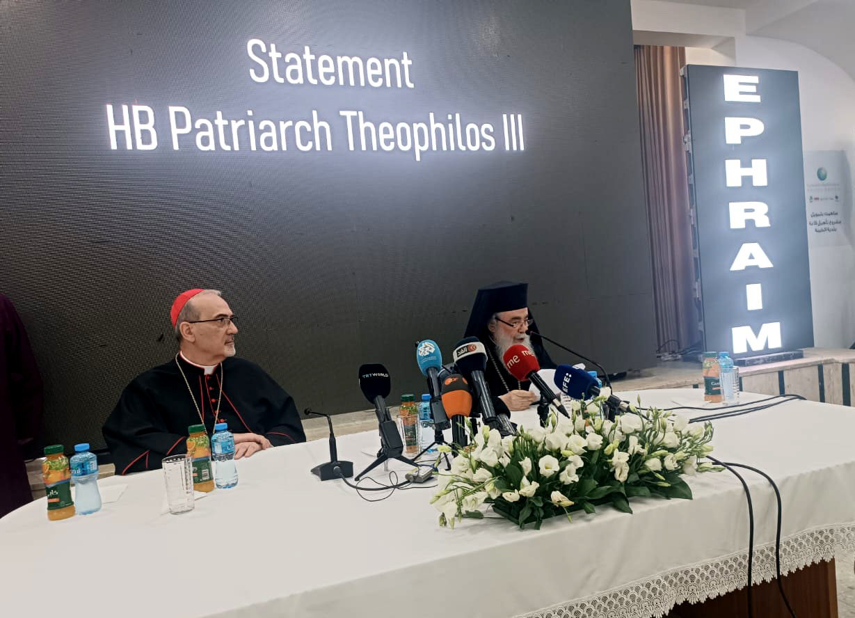 البطريرك ثيوفيلوس الثالث رام الله