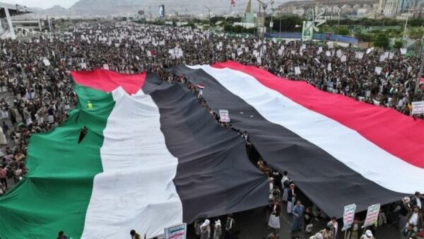 مسيرات حاشدة في اليمن نصرة لغزة