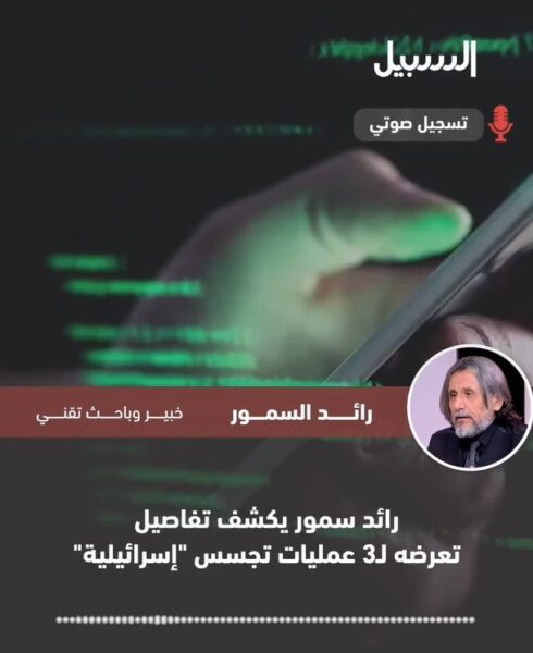 رائد سمور يكشف لـ”السبيل” تفاصيل تعرضه لـ3 محاولات تجسس إسرائيلية