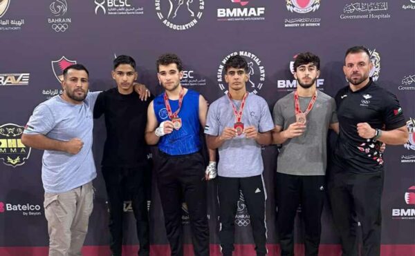 فضية وبرونزيتان للمنتخب الوطني في بطولة آسيا للشباب لفنون القتال المختلطة