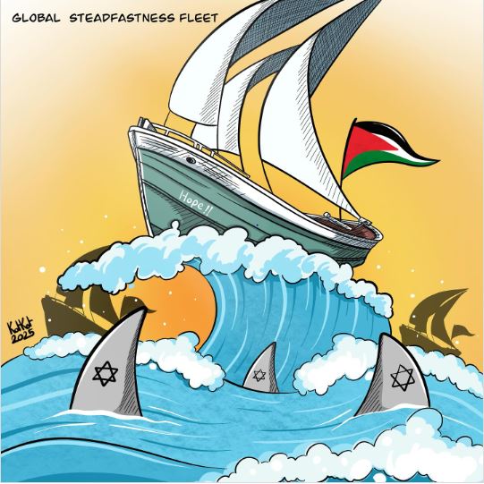 أسطول الصمود على بُعد 72 ساعة.. معركة بحرية لقوات النخبة في جيش الاحتلال ضد نشطاء عزل