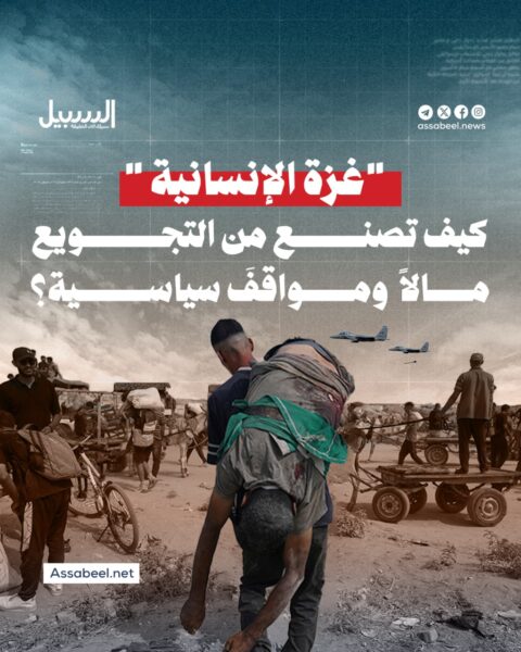 “غزة الإنسانية”.. كيف تصنع من التجويع مالا ومواقف سياسية؟