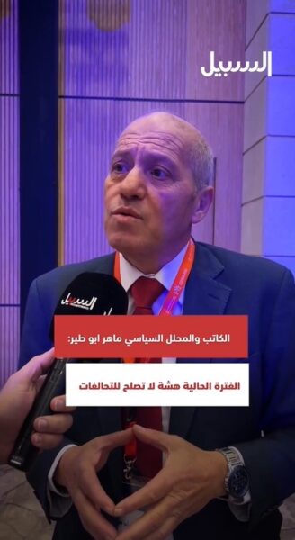 ماهر أبو طير: الفترة الحالية هشة لا تصلح للتحالفات
