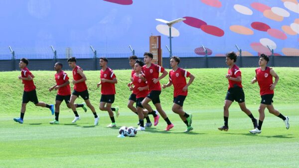 منتخب الناشين لكرة القدم يلتقي نظيره الفلسطيني غدا