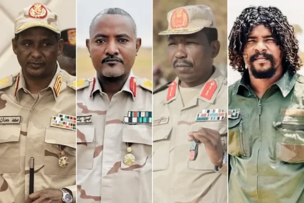 من هم أبرز قيادات قوات الدعم السريع في السودان؟