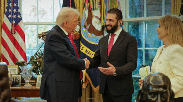 الشرع يلتقي ترامب في البيت الأبيض