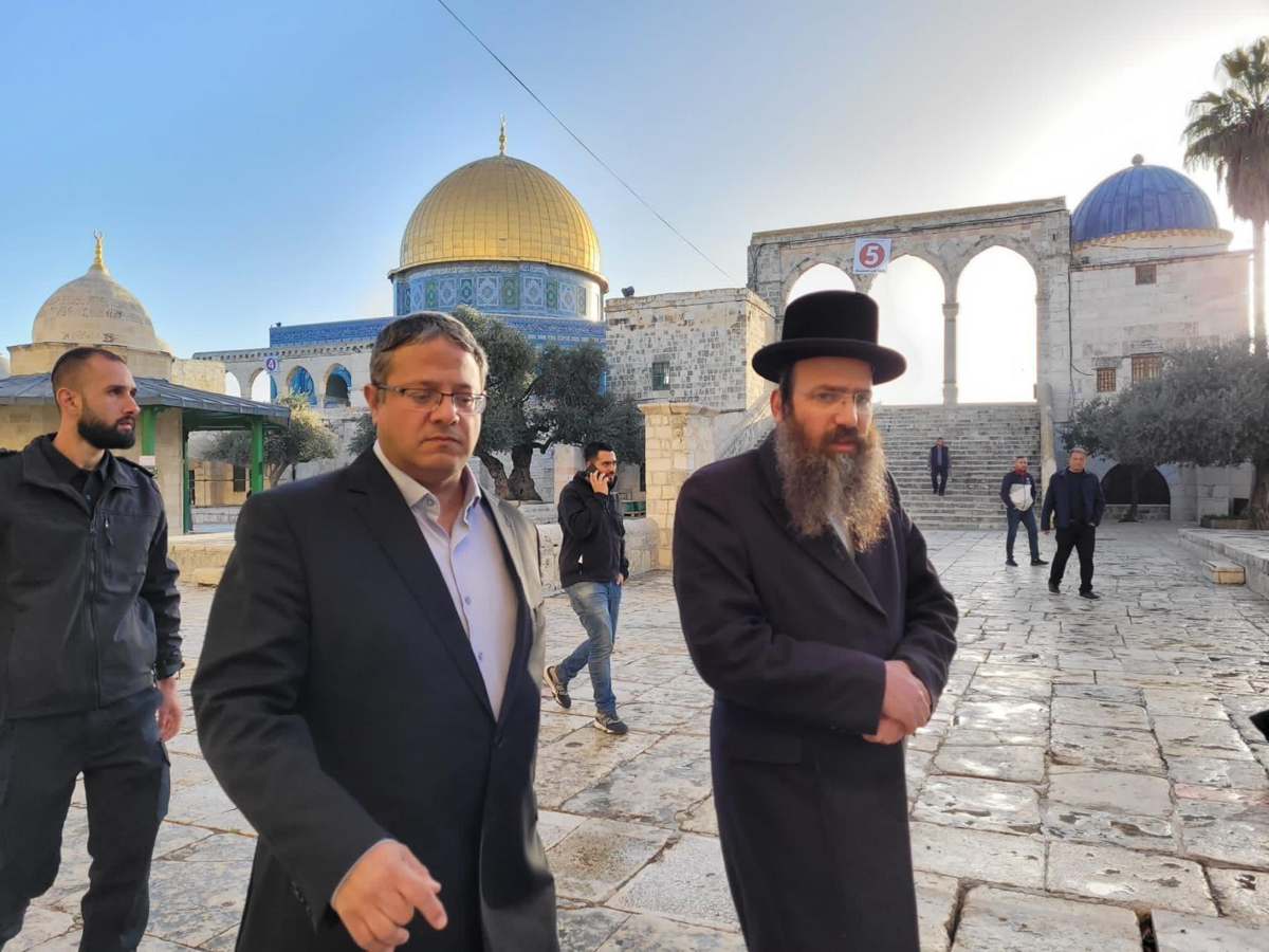 بن غفير المسجد الأقصى