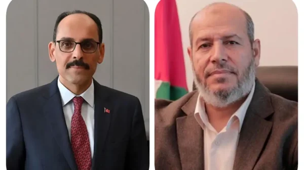 “حماس” تلتقي رئيس جهاز الاستخبارات التركي في إسطنبول