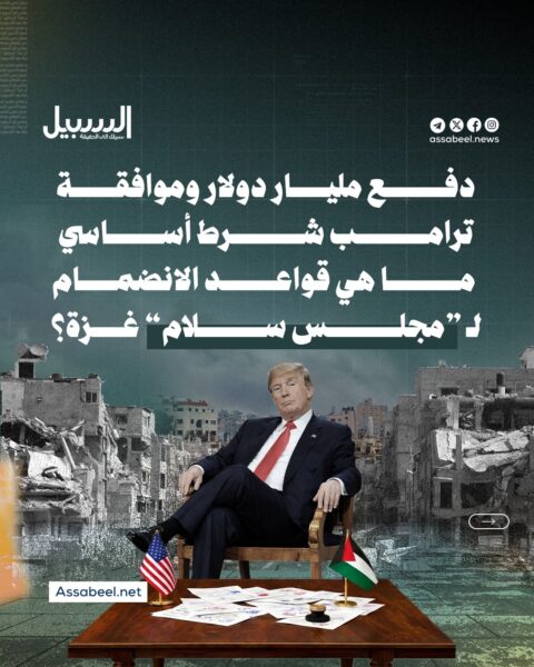 دفع مليار دولار وموافقة ترامب شرط أساسي… ما هي قواعد الانضمام لـ”مجلس سلام” غزة؟؟