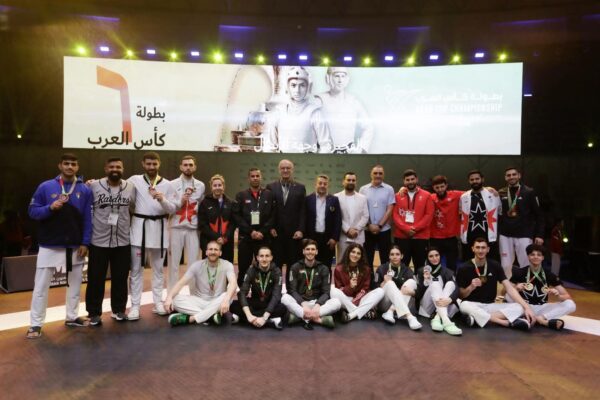 منتخب التايكواندو يحصد 8 ميداليات في بطولة كأس العرب