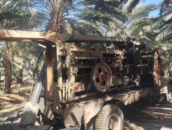 المياه: ضبط بئر وحفارة مخالفة في الشونة الجنوبية