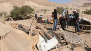 تهجير بدو الضفة