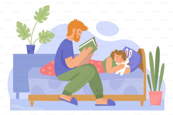 لماذا يطلب طفلك سماع قصة ما قبل النوم نفسها كل ليلة؟