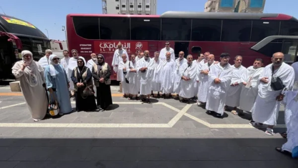 تفويج الحجاج الأردنيين إلى مكة المكرمة