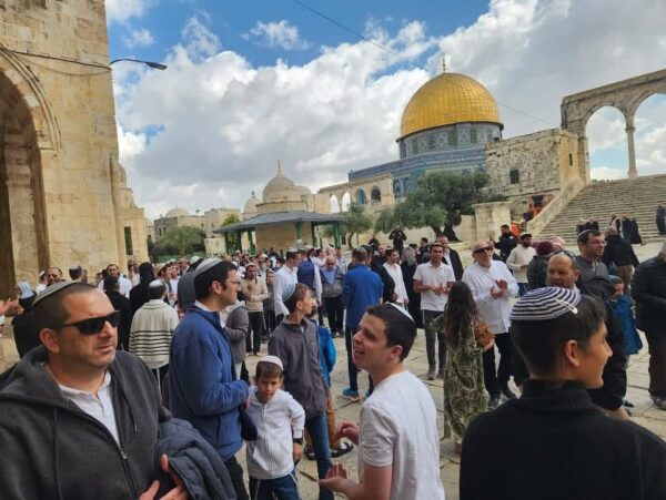 1552 مستوطناً اقتحموا المسجد الأقصى خلال أسبوع