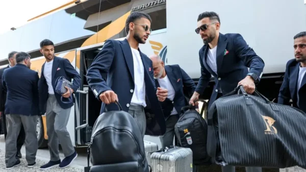 منتخب إيران يصل أمريكا للمشاركة في كأس العالم