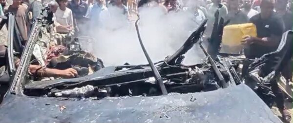 اغتيال مدير الأمن الداخلي بغارة إسرائيلية على مركبته في دير البلح